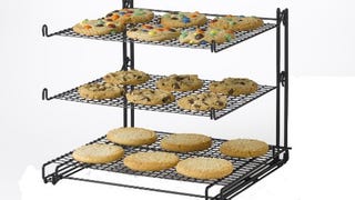 Nifty 3-Tier Cooling Rack – Non-Stick Coating, Wire Mesh...