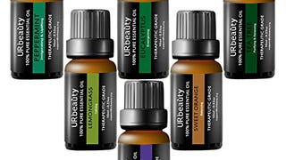 URbeauty Essential Oils, 6 Bottles Aromatherapy Essential...