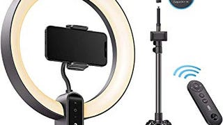 TaoTronics Ring Light CL025, 12'' Ring Light with 78'' Tripod...