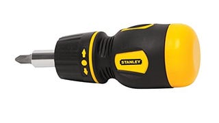 STANLEY Multi Screwdriver, Stubby Ratcheting, Including...