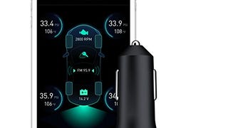 nonda LCC App Enabled Quick Charge 2.0 Car Charger with...