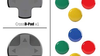 Skull & Co. D-Pad Button Cap Set for Nintendo Switch Joy-...