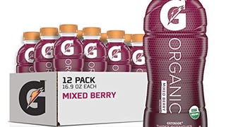 G Organic, Mixed Berry, Gatorade Sports Drink, USDA Certified...