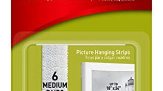Command Picture Hanging Strips, Indoor Use, Holds 12 lbs...