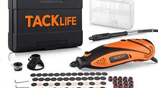 TACKLIFE Rotary Tool Kit with MultiPro Keyless Chuck and...