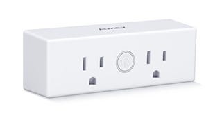 AUKEY Mini Wi-Fi Smart Plug with Dual Outlets, No Hub Required,...