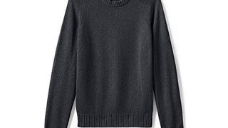 Lands' End Men's Tall Drifter Cotton Crewneck Sweater, XL,...