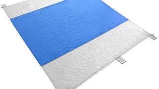 Yes4All Waterproof Picnic Beach Blanket – Includes 4 Free...