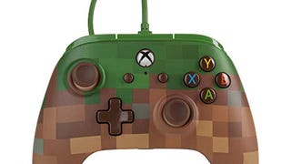 Enhanced Wired Controller for Xbox One - Minecraft Grass...