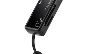 Saicoo®; Micro USB OTG to USB Adapter; SD and Micro SD...