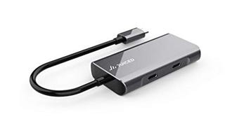 Juiced Systems QuadHUB - USB-C 4 Port Portable USB Hub...