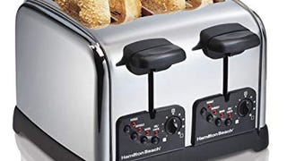 Hamilton Beach Toaster with Wide Slots, Sure-Toast Technology,...