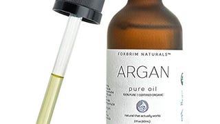 Organic Argan Oil for Hair, Face, Skin & Nails - Extra...