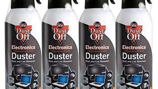 Dust-Off Compressed Gas Duster, Pack of 8