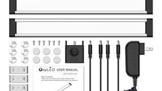 Under Cabinet Lighting 3 Light Panels Kit, OxyLED Dimmable...
