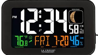 La Crosse Technology 617-1485B Atomic Color Alarm Clock...