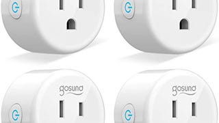 Smart Plug Gosund Smart WiFi Outlet Works with Alexa and...