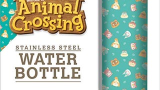 Animal Crossing, Teal Icons Vacuum Insulated Stainless...