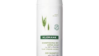 Klorane Dry Shampoo Powder with Oat Milk , Non-Aerosol...