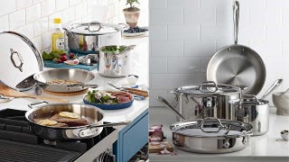 All-Clad Stainless Steel 7-Piece Cookware Set