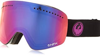 Dragon Alliance NFX Ski Goggles, Jet-Purple Ion
