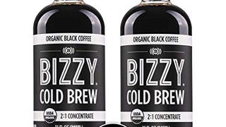 Bizzy Organic Cold Brew Coffee | Concentrate | Makes 24...