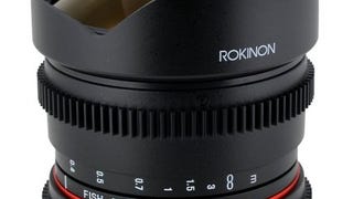 Rokinon RK8MV-C 8mm T3.8 Cine Fisheye Lens for Canon Video...