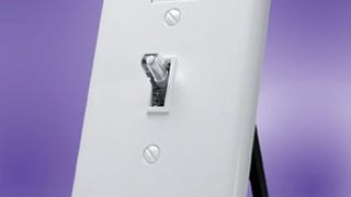 Blow on Blow Off Light Switch with built in Night