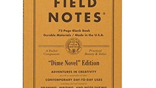 Field Notes Dime Novel Special Edition Blank Books, 2-Pack...