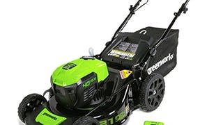 greenworks 40V 21 inch Brushless Dual PH Mower with Two...