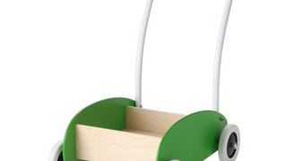 Ikea Toddle wagon/walker, green, birch 14210.261117....