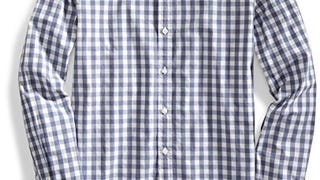 Goodthreads Men's Slim-Fit Long-Sleeve Plaid Poplin Shirt,...