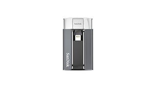 SanDisk iXpand 128GB OTG Flash DriveWith Lightning Connector...