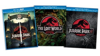 Jurassic Park Blu-ray Trilogy (Jurassic Park 3D / The Lost...