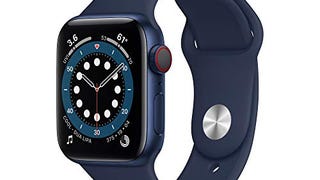 Apple Watch Series 6 (GPS + Cellular, 40mm) - Blue Aluminum...