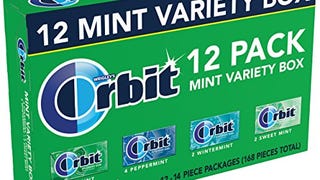Orbit Sugarfree Gum, Mint Variety Box, 12 Count of 14 Piece...