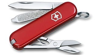 Victorinox Swiss Army Classic SD Pocket Knife, Red...