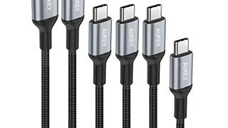 AUKEY USB C Cable to USB 3.0 A Braided [5 Pack] 3.3ft x...