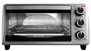 Black+Decker 4-Slice Toaster Oven, TO1303SB, 14.5 x 8.8...