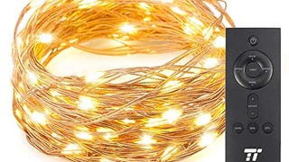TaoTronics 33 ft 100 LED String Lights With RF Remote Control,...