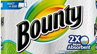 Bounty Select-a-Size 2 x More Absorbent Paper Towels,11...