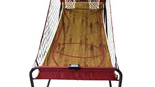 Harvil Double-Swish Electronic Basketball Game with 8 Game...