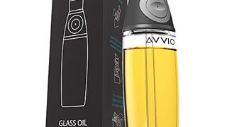 Avvio Olive Oil Dispenser Bottle - Leakproof Glass Oil...
