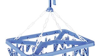 Whitmor Clip and Drip Hanger - Hanging Drying Rack - 26...