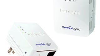 NETGEAR Powerline 500 + N300 WiFi and 1 Port Starter Kit...