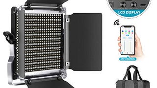 Neewer 528 LED Video Light with APP Intelligent Control...