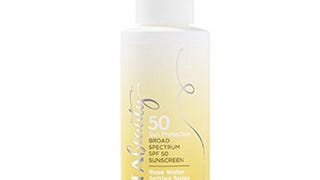 Ulta Beauty SPF 50 Sunscreen Rose Water Setting