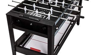 Franklin Sports 4-in-1 Game Table – Includes Foosball Table...