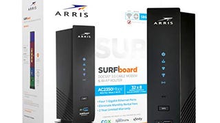 ARRIS SURFboard SBG7600AC2 DOCSIS 3.0 Cable Modem & AC2350...