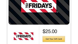 TGI Fridays Gift Cards - E-mail Delivery